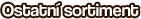 Ostatní sortiment